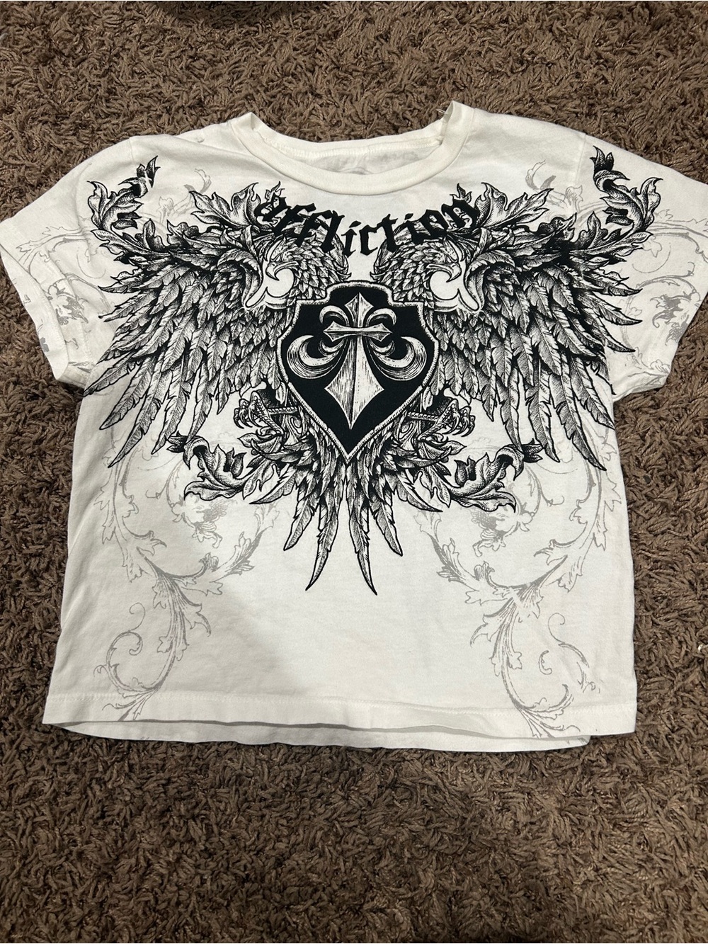 Women’s Affliction Crop Top